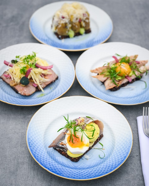 Valgfri 3-retters Frokostmenu på Restaurant NU & DA