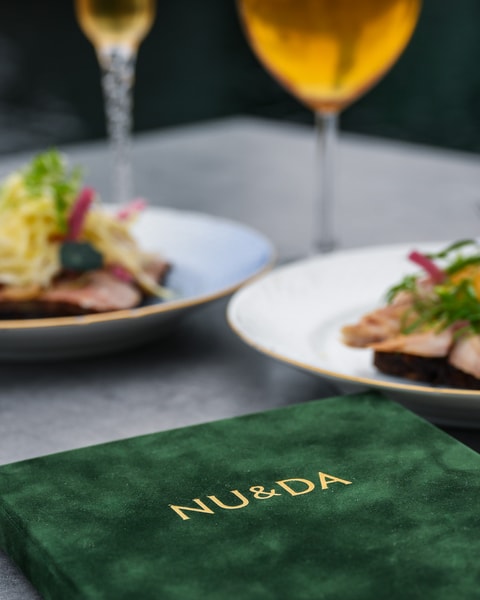 Valgfri 3-retters Frokostmenu på Restaurant NU & DA
