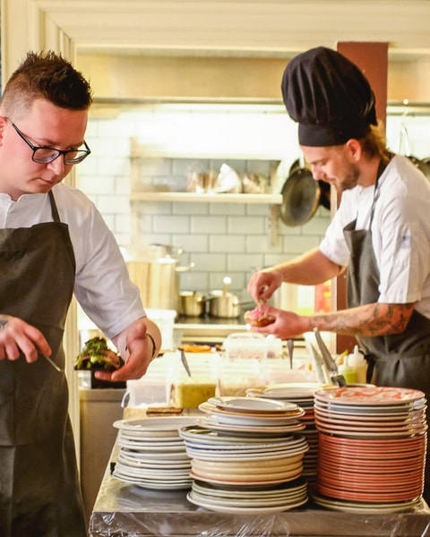 2 stk. Valgfri Smørrebrød på Odette