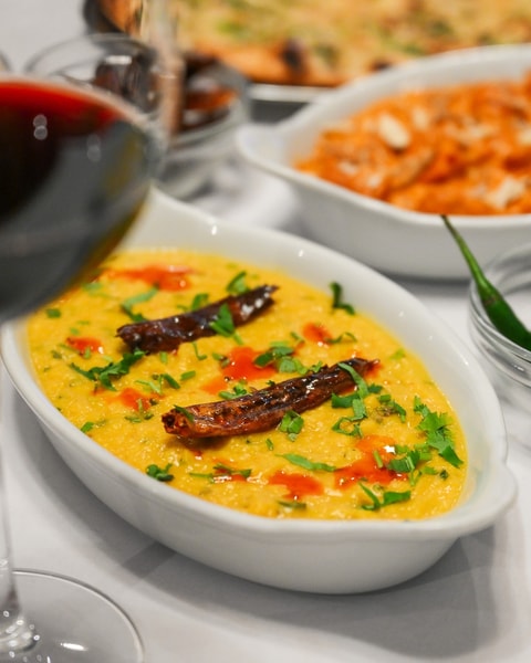 4-Retters hos Al-Diwan - Autentisk Indisk Fine Dining 