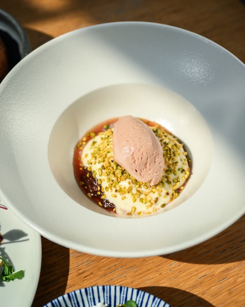 4-Retters Frokostmenu på Gemini