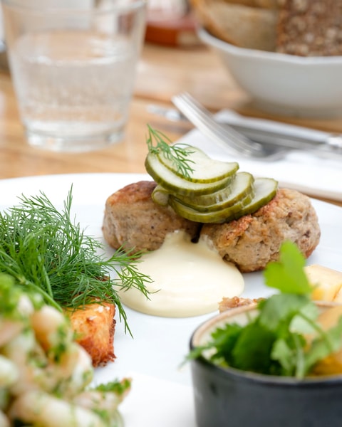 Frokostplatte hos Frederiksberg Rådhuskælder