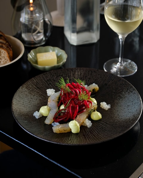 3 retter på Den Gule Cottage - frokost eller aften