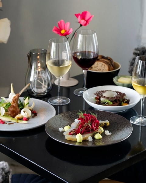 3 retter på Den Gule Cottage - frokost eller aften