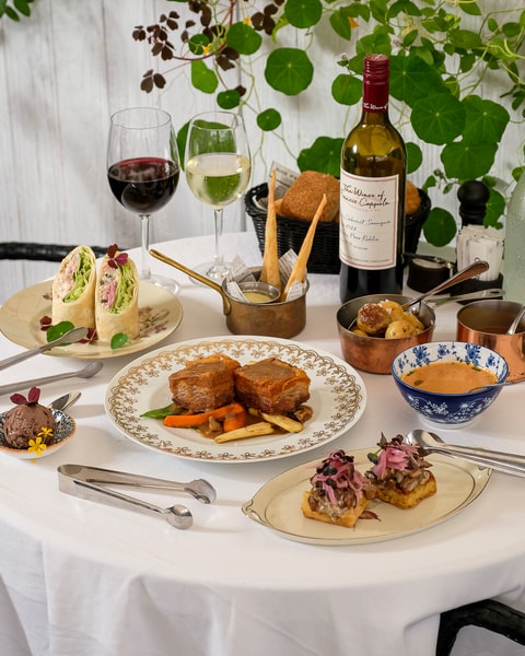 6-Retters Frokost på Restaurant Arken - Udsigt over Køge Bugt