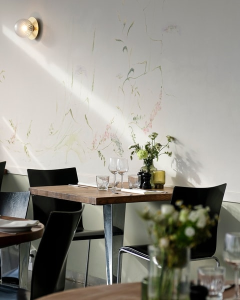 5-retters Gourmetfrokost hos Restaurant Charlottenlund Fort.