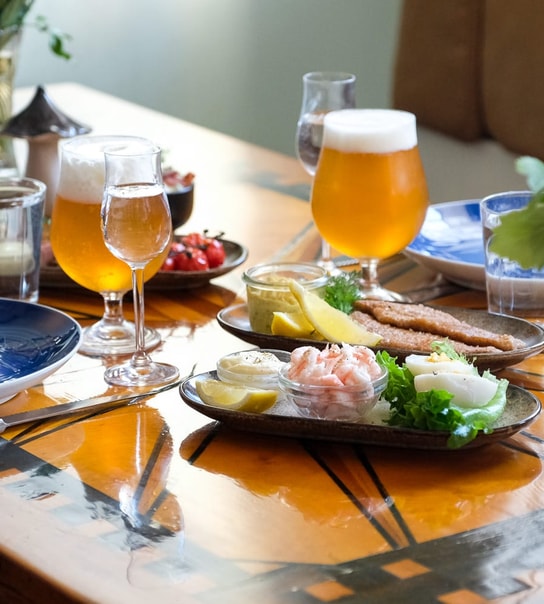 Skøn klassisk frokost på Restaurant Gilleleje