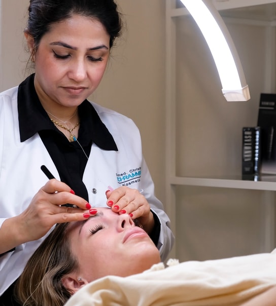 Voksbehandling el. threading - spar 60 %