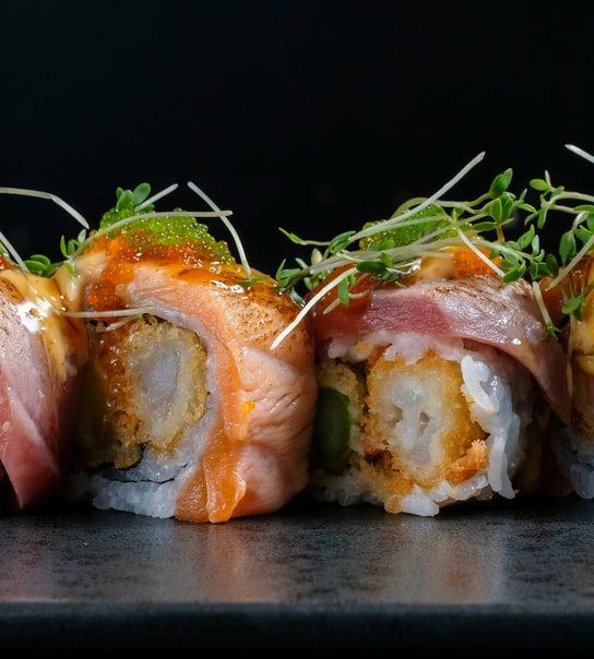 Frokostmenu fra Sushi2500