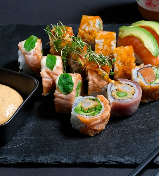 Frokostmenu fra Sushi2500