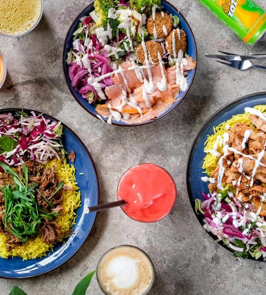 Valgfri bowl+juice/shake hos Umami - Valby/Frederiksberg