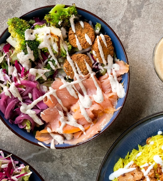 Valgfri bowl+juice/shake hos Umami - Valby/Frederiksberg