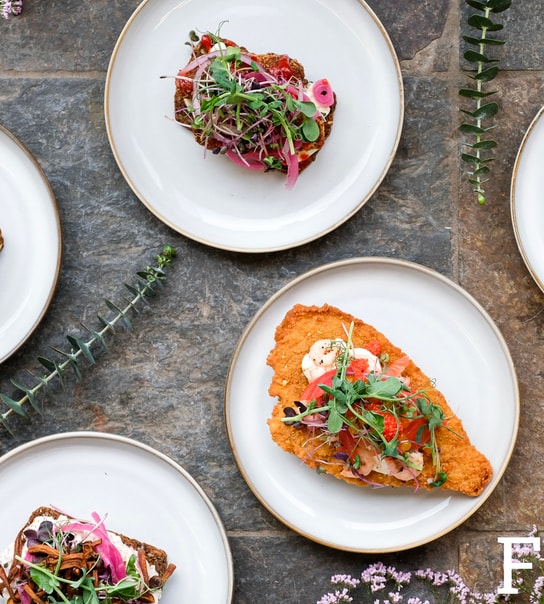 4 el. 6 stk. gourmetsmørrebrød fra den prisvindende Berlingske-favorit, Florie