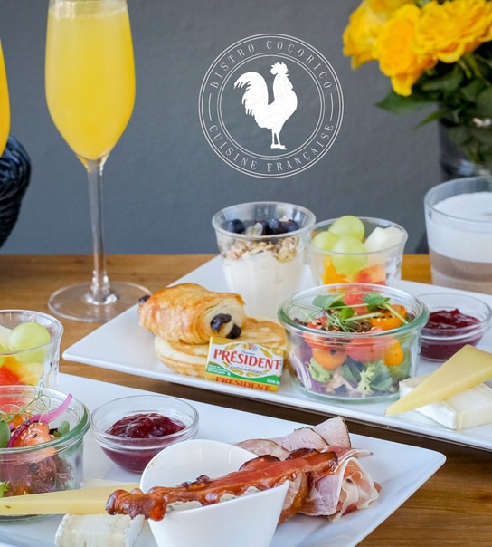 Brunch og mimosa hos Cocorico