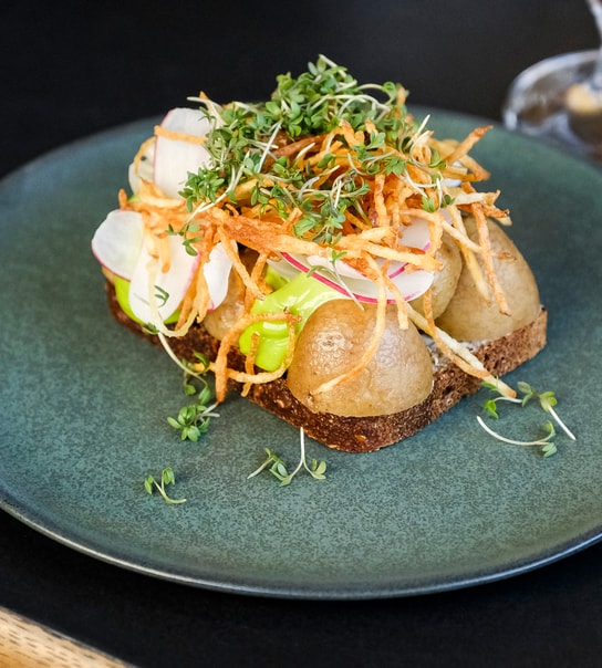 2 stk. Smørrebrød hos Meyers Spisehus