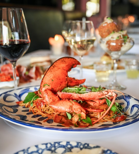 4-retters italiensk gastronomi og vinmenu hos Como