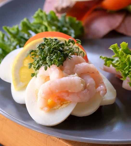 NYHED: 3 stk. smørrebrød eller tarteletter