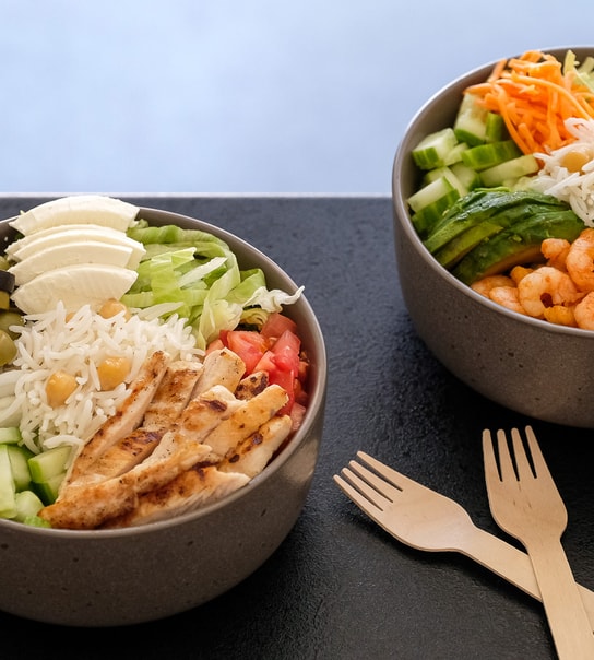 NYHED: 2 for 1 valgfri Rice bowl 