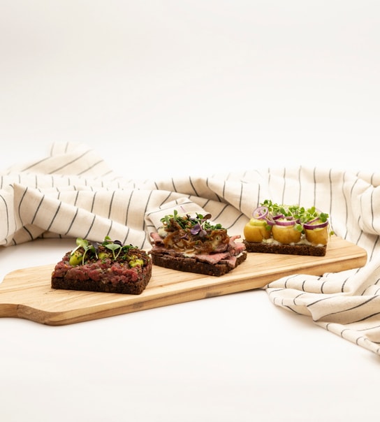 Valgfri smørrebrødsvidundere fra Big Sister - smag landets mest elegante smørrebrød