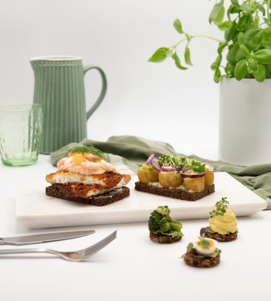 Valgfri smørrebrødsvidundere fra Big Sister - smag landets mest elegante smørrebrød