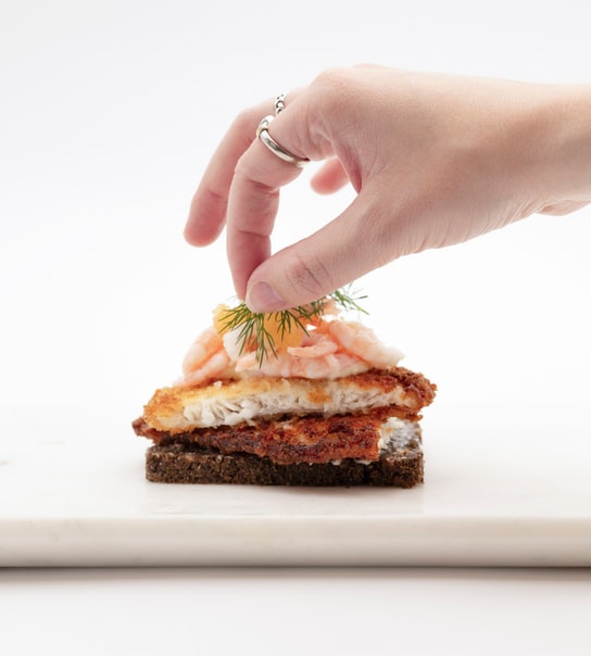 Valgfri smørrebrødsvidundere fra Big Sister - smag landets mest elegante smørrebrød