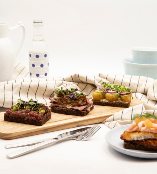 Valgfri smørrebrødsvidundere fra Big Sister - smag landets mest elegante smørrebrød