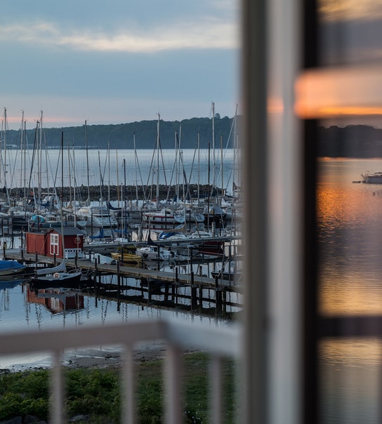 Smukt hotel med fjordudsigt!