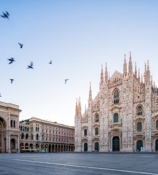 Bo centralt i Milano