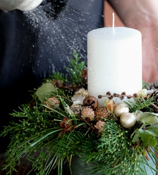 Juledekorations-kursus m. gourmetsmørrebrød