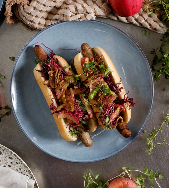 Opgrader julebordet med de saftige Andepølser fra Slagter Friis | Spar 30%