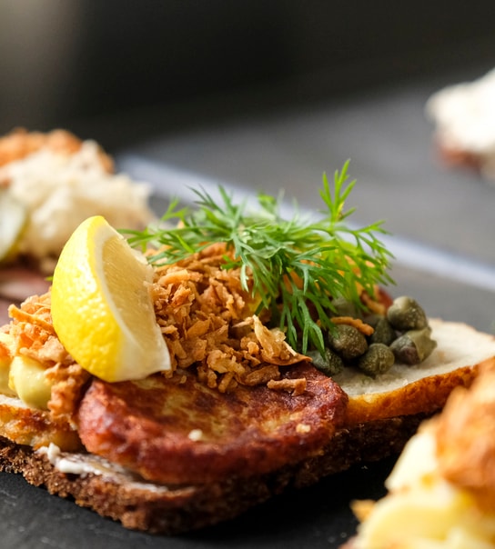 3 stk. Valgfri smørrebrød hos The Sandwich Company