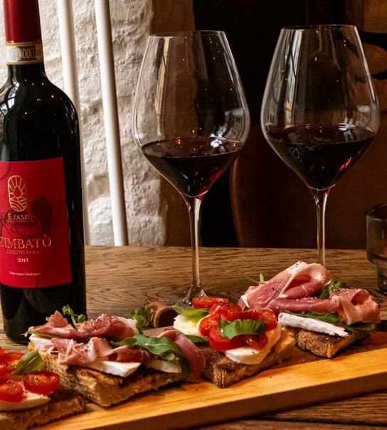 Vin og Bruschette hos Groth og Persson