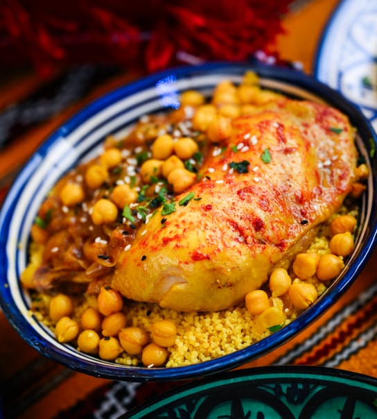 Prøv ægte Marrokansk Streetfood - 50 % på hele madkortet hos The Moroccan Recipe