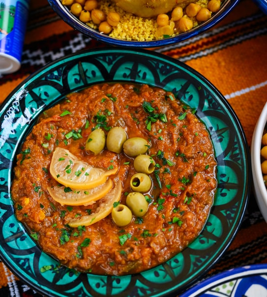 Prøv ægte Marrokansk Streetfood - 50 % på hele madkortet hos The Moroccan Recipe