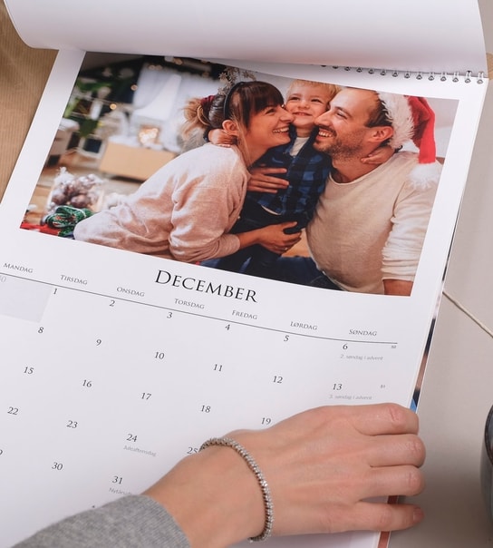 Personlig Fotokalender - Spar 50 %
