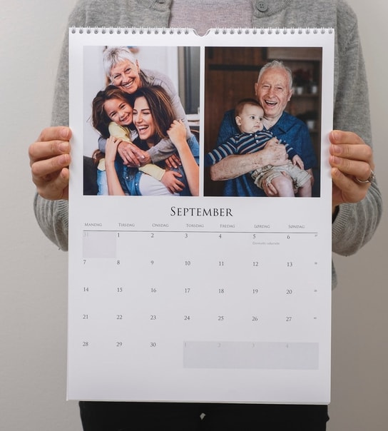 Personlig Fotokalender - Spar 50 %