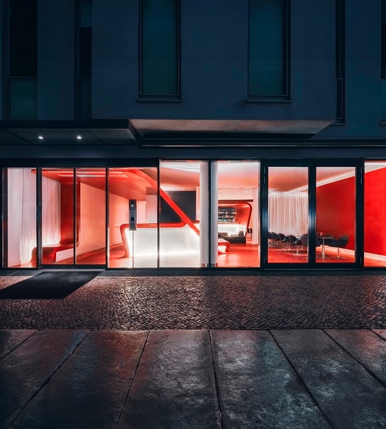 Bo på design-hotel i Berlin