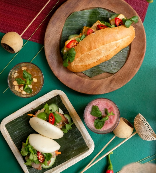 Bánh Mi/Bánh Bao + valgfri drik - Hanoi Alley i Indre By