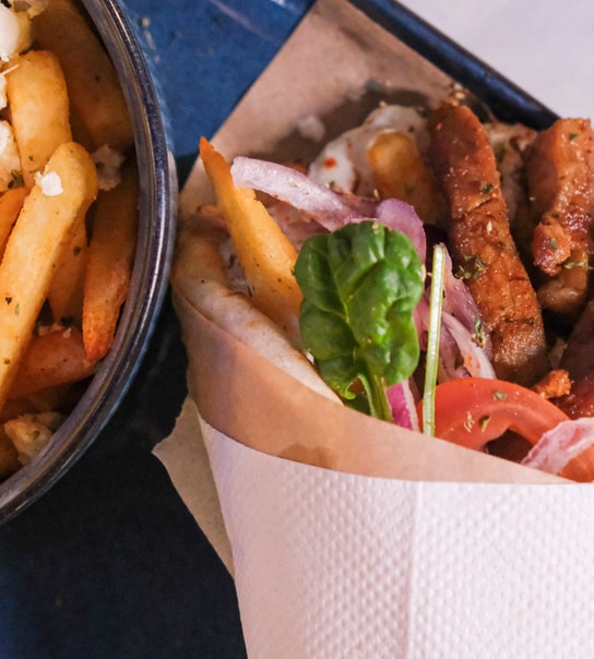 Gyros Combo | The Black Olive