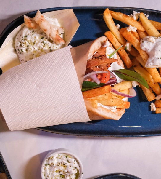 Gyros Combo | The Black Olive