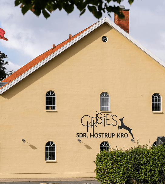 Gourmetophold på Christie's Sdr. Hostrup Kro