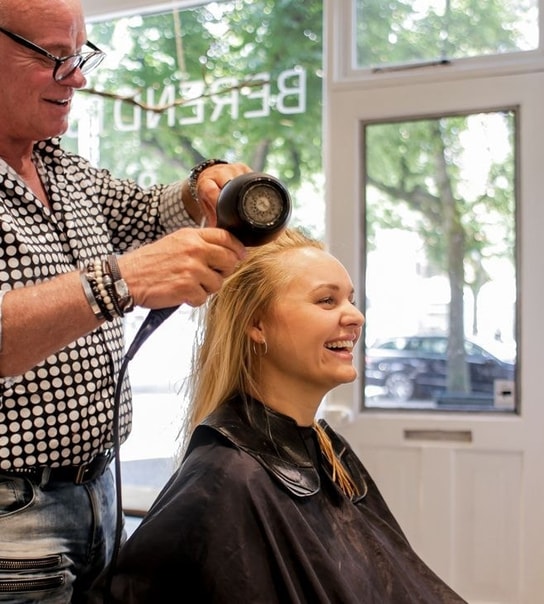 Dameklip med hårkur