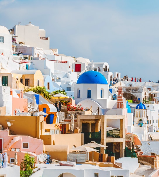 Santorini med Apollo