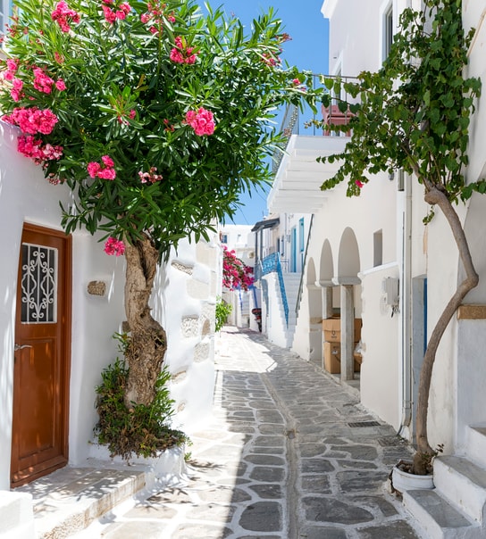 Santorini med Apollo