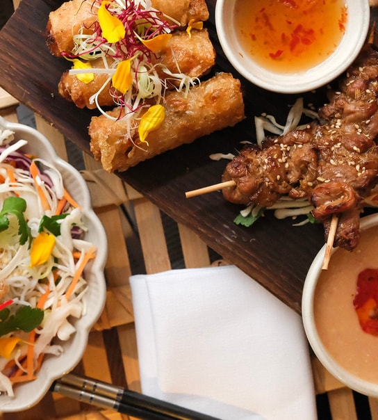 "The Vietnamese Tapas menu"  | Hos 4-stjernede The Vietnamese
