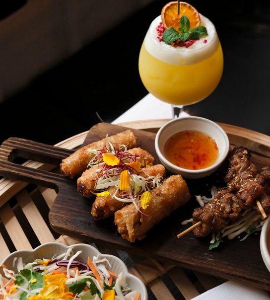 "The Vietnamese Tapas menu"  | Hos 4-stjernede The Vietnamese