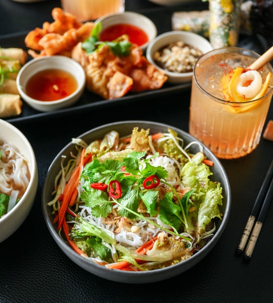 6-Retters på Sàigòner Bistro - Vietnamesisk Velsmag i Hyggelige Omgivelser