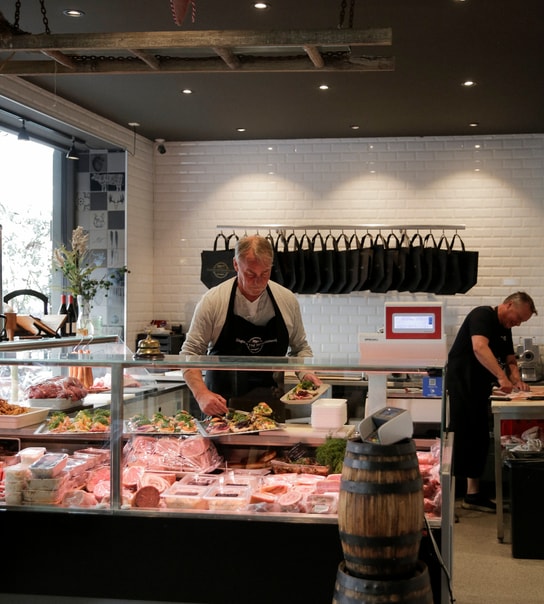 Frit valg på ALT hos Slagteren ved Værnedamsvej - Alt til både Grillen & Middagsbordet