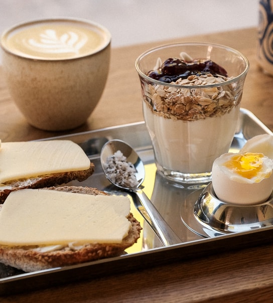 Morgenkomplet hos SOLA Kaffebar