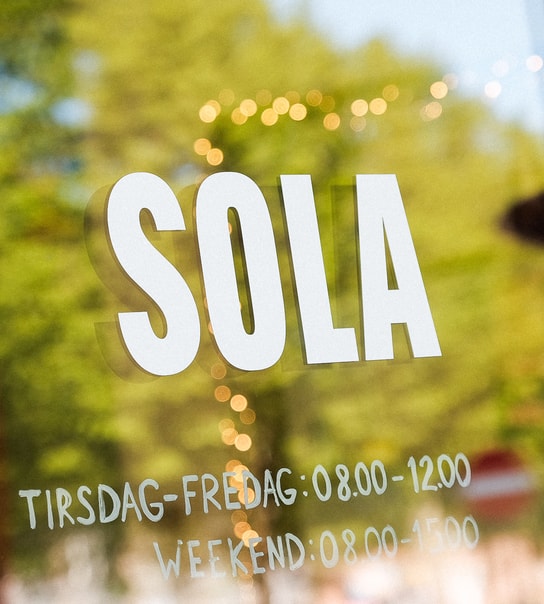 Morgenkomplet hos SOLA Kaffebar